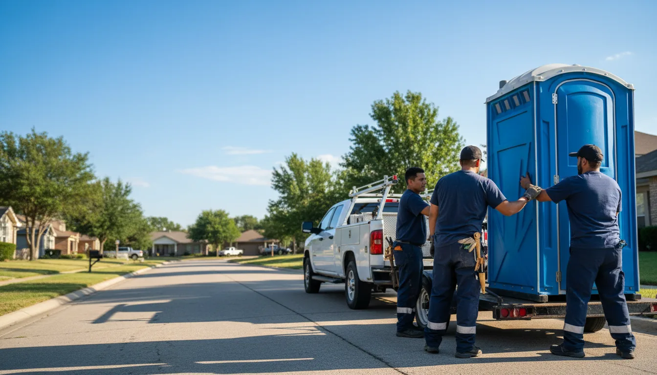 Portable Toilet Rental in Lyons, KS near me